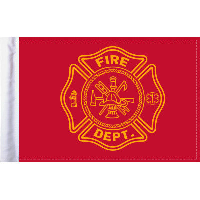 Closeout PRO PAD  Firefighter Flag - 6" x 9" - Hardcore Cycles Inc