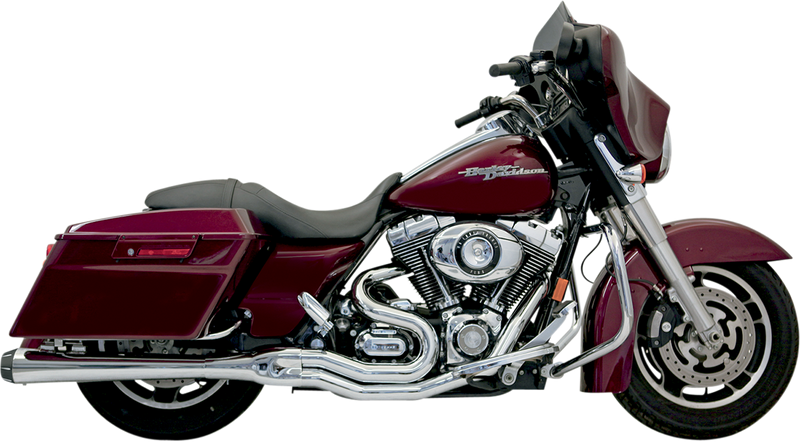 Bassani B4 2-into-1 Exhaust System for Bagger - Hardcore Cycles Inc
