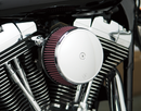 Arlen Ness Big Sucker Stage I Air Filter Kit with Standard Filter — Smooth - Hardcore Cycles Inc