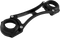 Performance Machine Billet Aluminum Fork Brace — Black Ops™ - Hardcore Cycles Inc