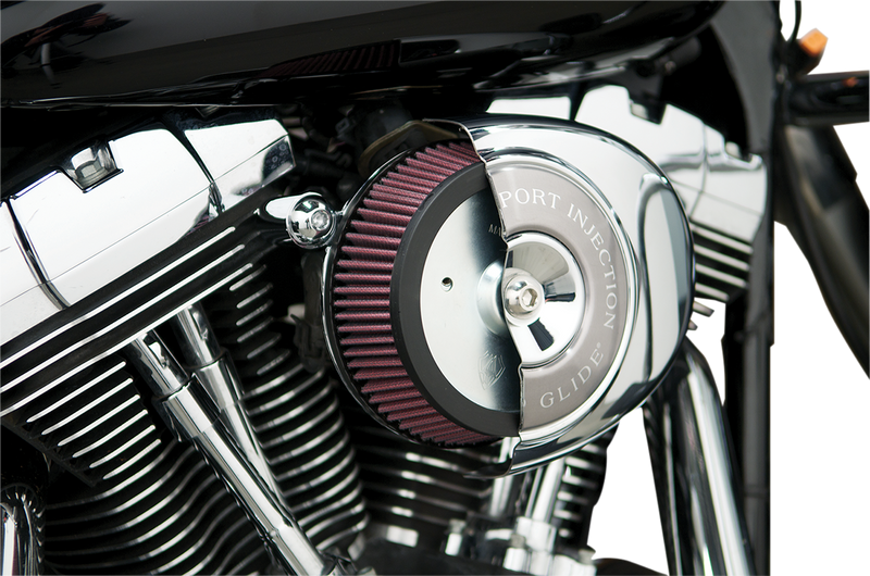 Arlen Ness Big Sucker™ Air Filter Kit Accepts OEM Covers - Hardcore Cycles Inc