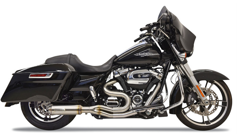 BASSANI XHAUST  Competition 2 to 1 Exhaust System for Bagger 2017-2022 - Hardcore Cycles Inc