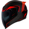 Icon Airflite Helmet - Crosslink - Red - Hardcore Cycles Inc