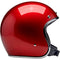 Biltwell Bonanza Helmet - Metallic Cherry Red - Hardcore Cycles Inc