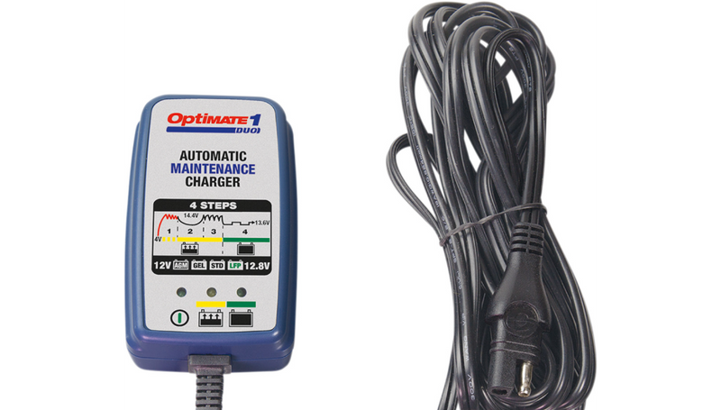 Optimate 1 Duo Battery Charger/Maintainer - Hardcore Cycles Inc