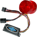 Plug-In Illuminator with Red Lenses - 8 Pin ILL-03-RL-B - Hardcore Cycles Inc