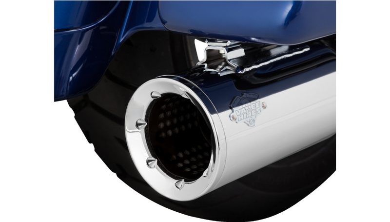 VANCE & HINES Pro Pipe 2-into-1 Exhaust System Chrome - Hardcore Cycles Inc