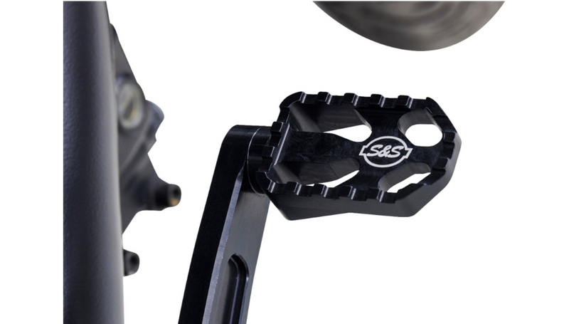 S&S Mid Mount Brake Pedal for M8 Softail - Hardcore Cycles Inc