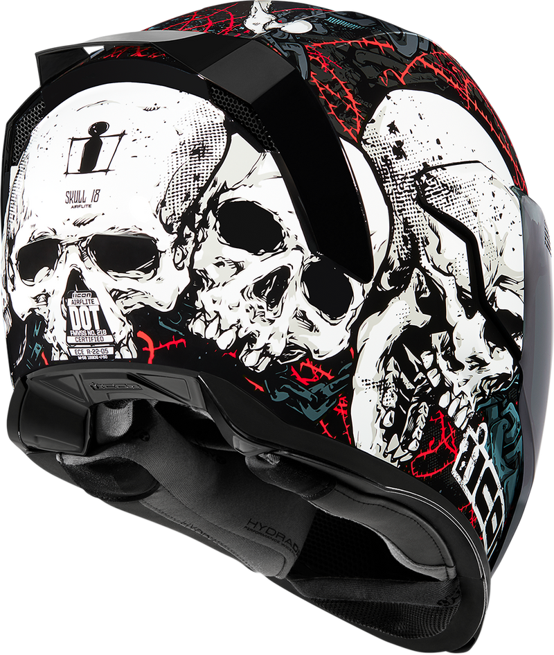Icon Airflite™ Skull 18 Helmet - Hardcore Cycles Inc