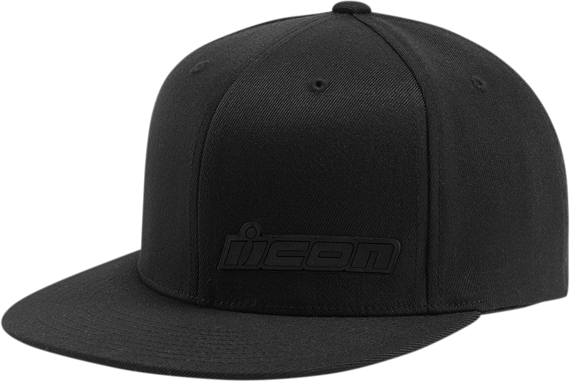 Icon Fused Flat Bill Hat - Hardcore Cycles Inc