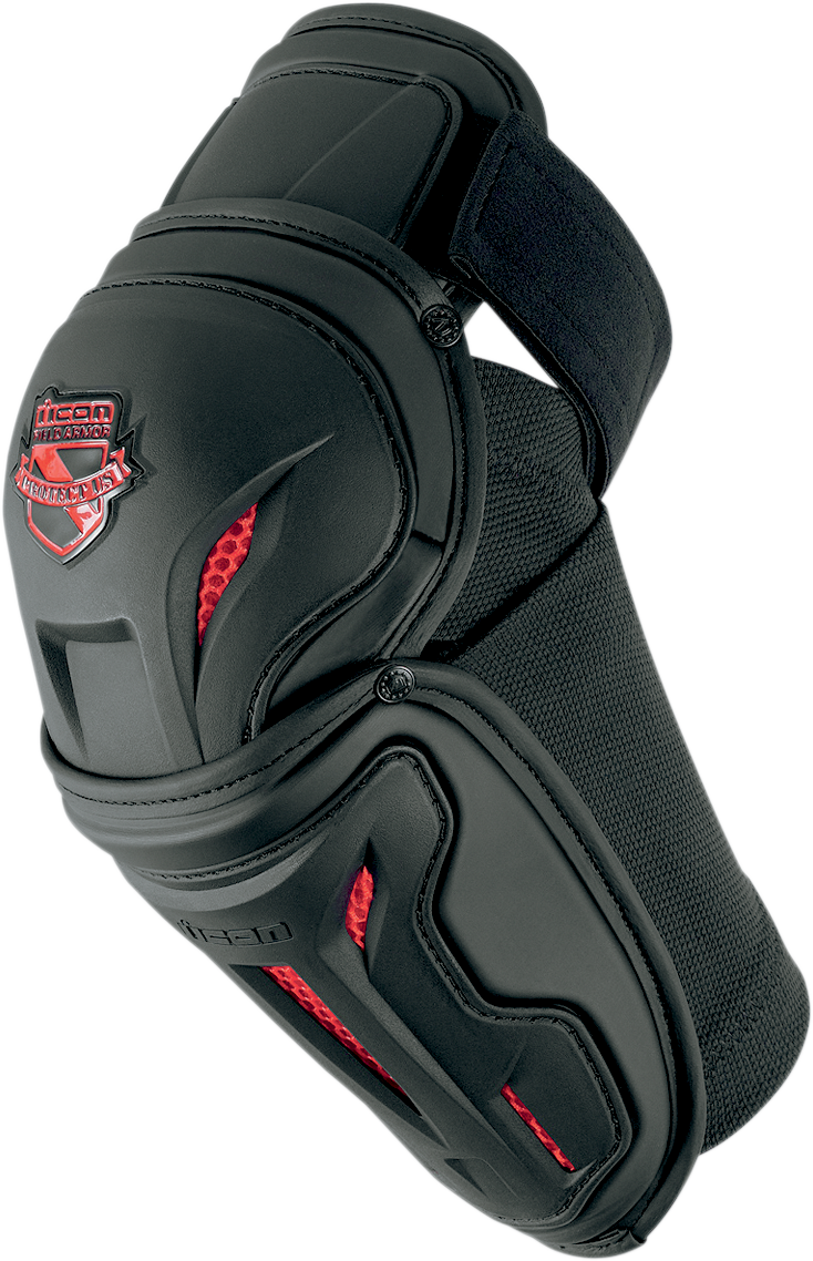 Icon Field Armor Stryker™ Elbow Guards - Hardcore Cycles Inc