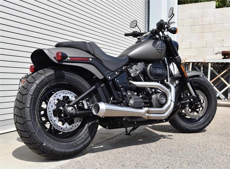 Bassani Road Rage 2 into1 Stainless for 2018-20 Fat Bob - Hardcore Cycles Inc