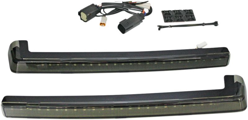 Custom Dynamics ProBEAM® LED Tour Pak Arms - Hardcore Cycles Inc