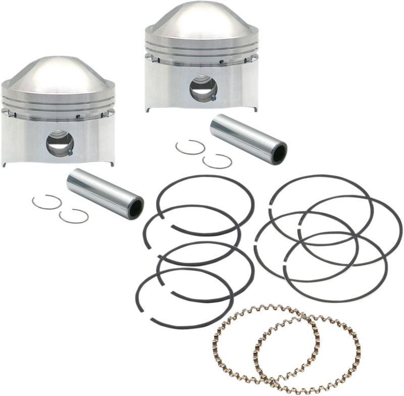 S&S Forged 80" Piston Kit - Hardcore Cycles Inc