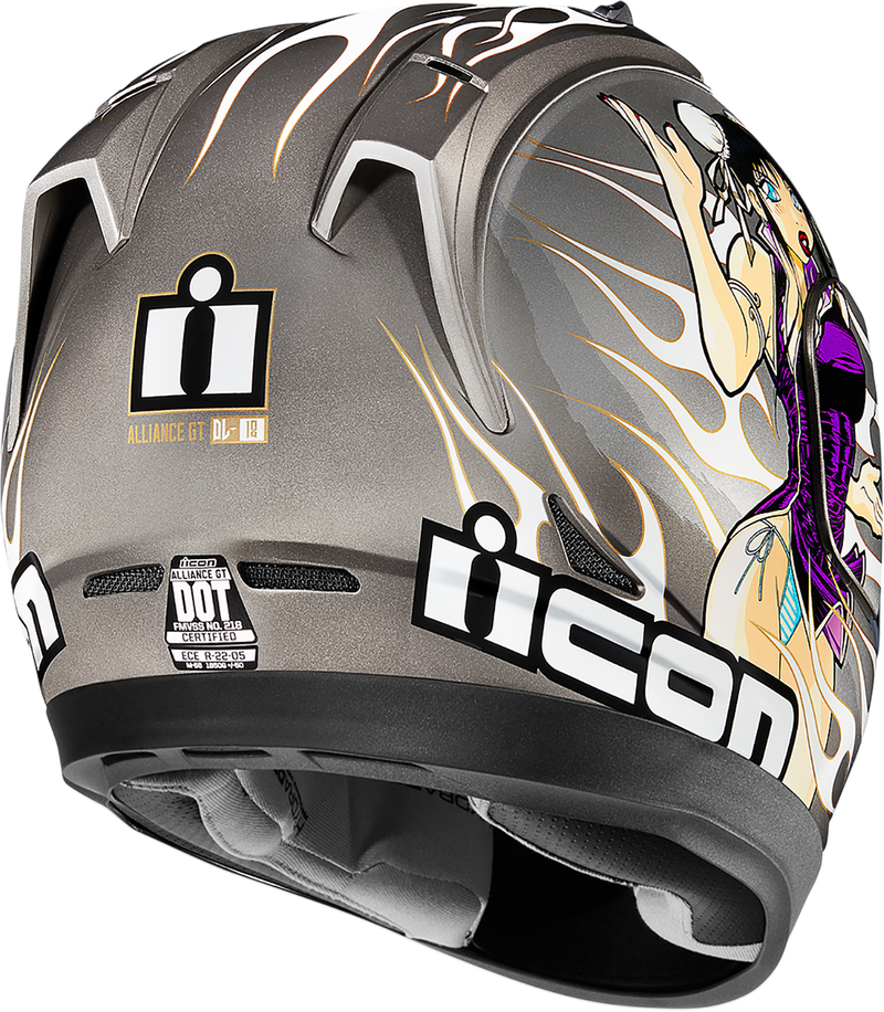 Icon Alliance GT™ DC18 Helmet — DL18 - Hardcore Cycles Inc
