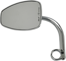 Biltwell Utility Mirror — Chrome, Clamp-On - Hardcore Cycles Inc