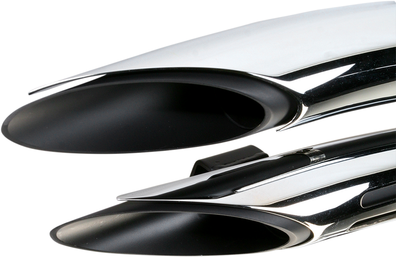 Bassani Radial Sweepers w/ Slotted Heat Shields - Hardcore Cycles Inc