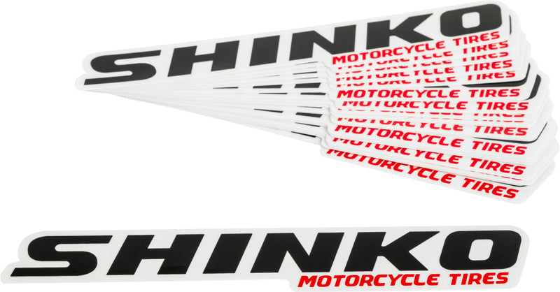 Shinko Logo Decals/Stickers - Hardcore Cycles Inc