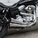 Grand National 2-2 System, Black or Chrome w/ Black End Caps for 2006-17 Twin Cam® Dyna® Models - Hardcore Cycles Inc