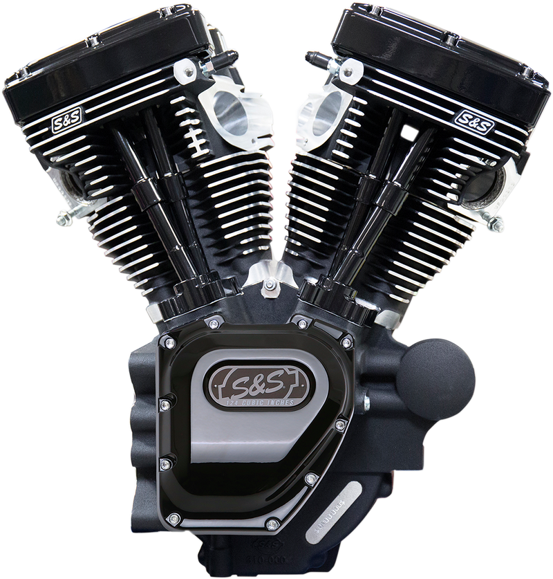 S&S T124LC Series Long-Block Engine - Hardcore Cycles Inc