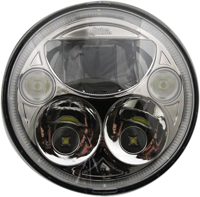 Custom Dynamics TruBEAM® LED Headlamps - Hardcore Cycles Inc