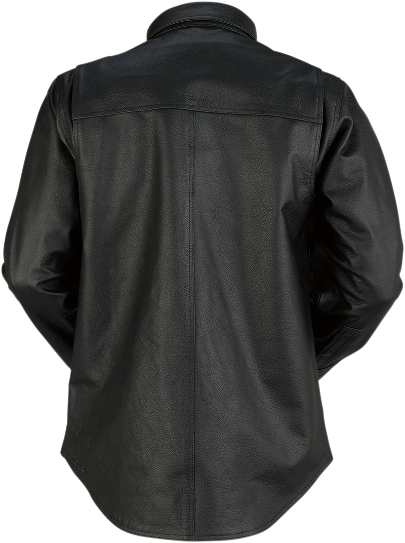 The Motz Leather Shirt Z1R - Hardcore Cycles Inc