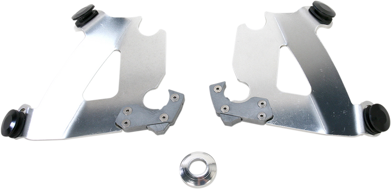 Memphis Shades Cafe Fairing Trigger-Lock Plate Only Kit - Hardcore Cycles Inc