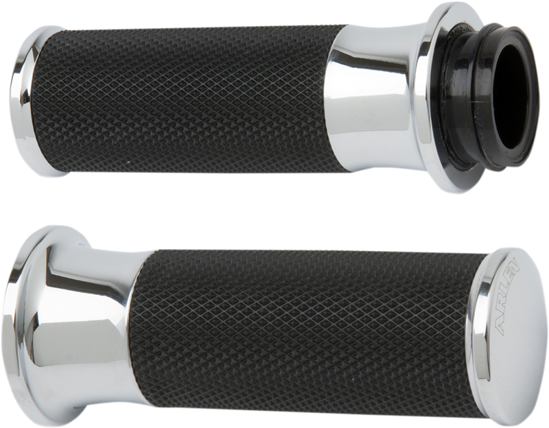Arlen Ness Fusion Smooth Grips - Hardcore Cycles Inc