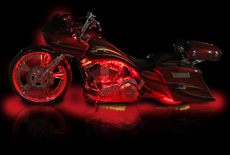 Custom Dynamics MagicFLEX2® Low-Profile LED Accent Light Strips - Hardcore Cycles Inc
