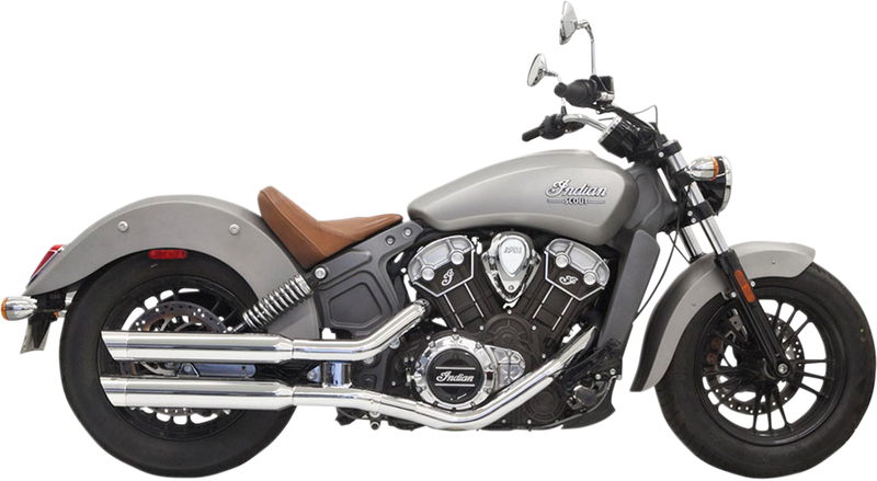 Bassani Slip-On Muffler for Indian Scout - Hardcore Cycles Inc