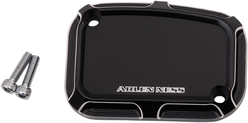 Arlen Ness Beveled Front Master Cylinder Cover - Hardcore Cycles Inc