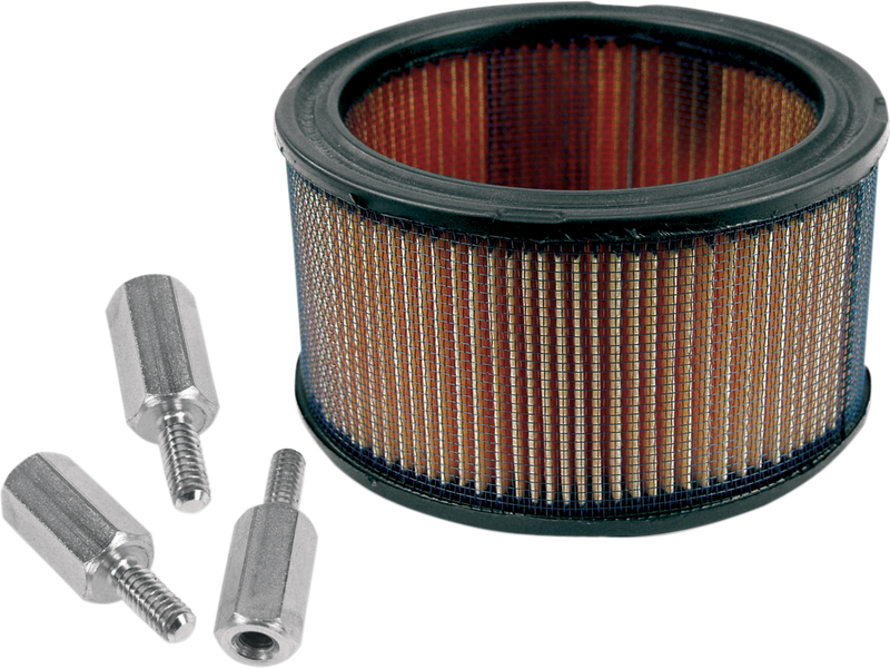 S&S High-Flow Air Filter & Adapter Kit - Hardcore Cycles Inc