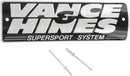 Vance & Hines SS Nameplate Kit - Hardcore Cycles Inc