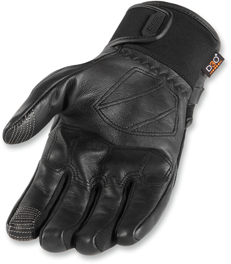 Icon Tarmac™ Waterproof Gloves - Hardcore Cycles Inc