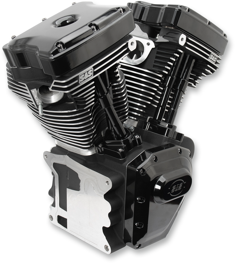 S&S T124LC Series Long-Block Engine - Hardcore Cycles Inc