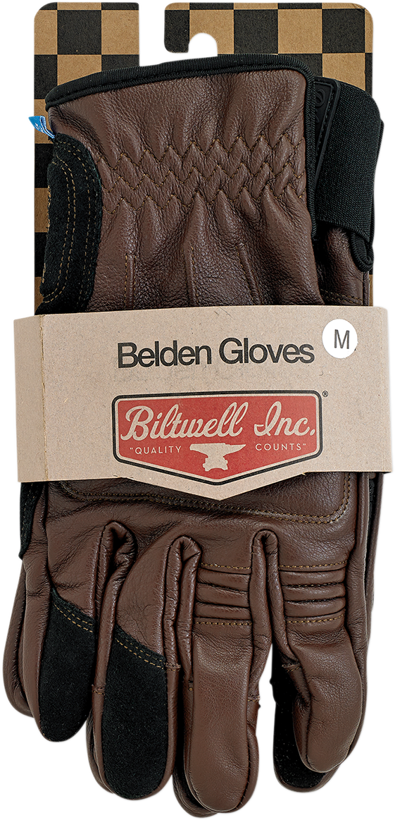 Biltwell Belden Gloves - Hardcore Cycles Inc