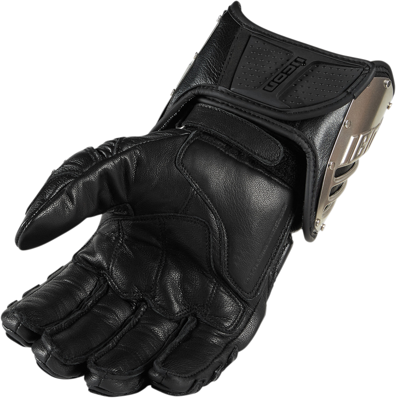 Icon TiMax™ Long Armored Gloves - Hardcore Cycles Inc