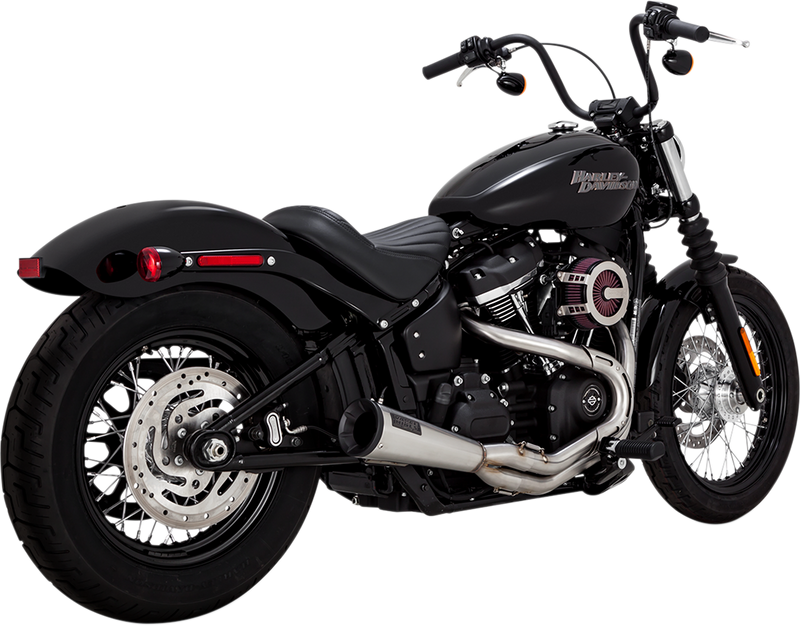 Vance & Hines Stainless 2-into-1 Upsweep Exhaust System - Hardcore Cycles Inc
