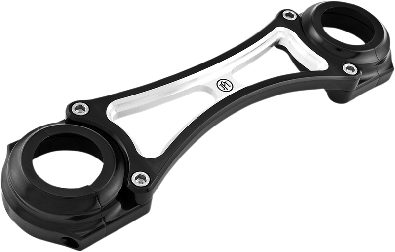 Performance Machine Billet Aluminum Fork Brace — Contrast Cut™ - Hardcore Cycles Inc