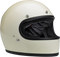 Biltwell Gringo Gloss Vintage White Helmet - Hardcore Cycles Inc
