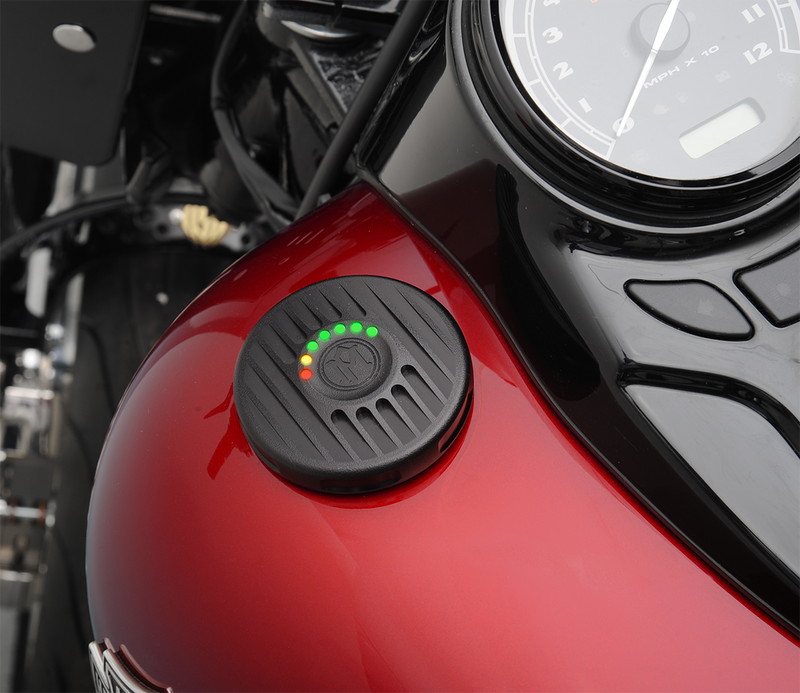 Performance MachineLED Fuel Gauge Cap — Grill - Hardcore Cycles Inc