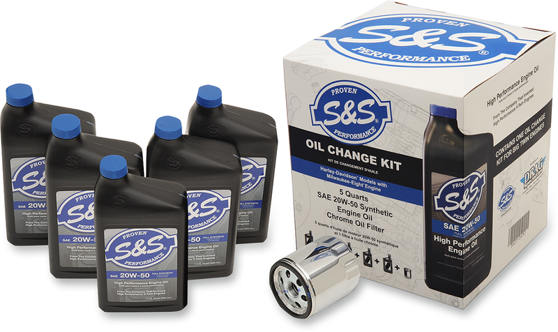 S&S Oil Change Kit - Hardcore Cycles Inc