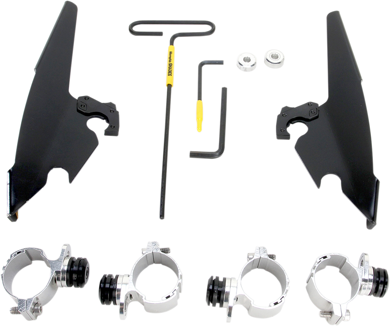 Memphis Shades Batwing Fairing Trigger-Lock Mounting Kit - Hardcore Cycles Inc