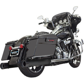 Bassani DNT Straight Can Slip-On Mufflers '95-16 Bagger - Hardcore Cycles Inc