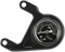 Arlen Ness Oil Pressure Gauge Kit — Black - Hardcore Cycles Inc