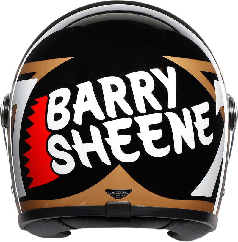 AGV Legends X3000 Limited Edition Helmet — Barry Sheene - Hardcore Cycles Inc