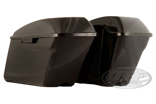 DTF True Carbon Fiber Race Weight Saddle Bags - Hardcore Cycles Inc