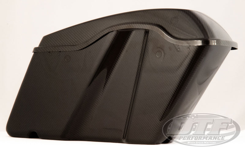 DTF True Carbon Fiber Race Weight Saddle Bags - Hardcore Cycles Inc