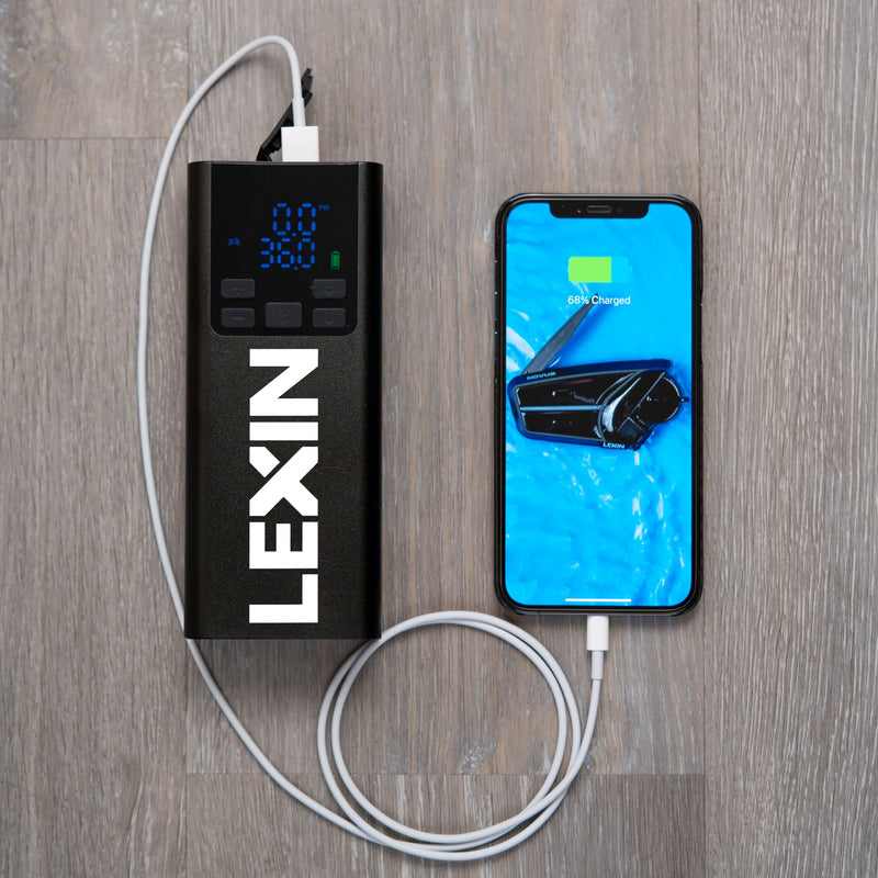 Lexin P5 Advanced Smart Pump With Integrated battery pack - Hardcore Cycles Inc