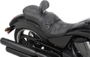 Ez Glide II™ Backrest Compatible Low-Profile Leather Touring Seat - Hardcore Cycles Inc